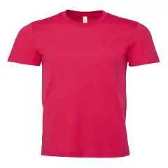 BELLA + CANVAS&reg; Crewneck Short Sleeve Jersey T-Shirt Fuchsia