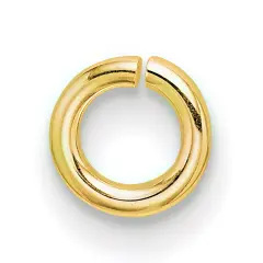 Gold Filled 18GA Jump Rings 4.9mm- Pack of 6