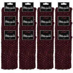 Pack of 12 2 3/4" Crochet Headband Burgundy