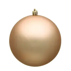 Vickerman 12 in. Cafe Latte Matte Ball Christmas Ornament