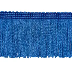 10 Yards of 2" Stretch Chainette Fringe Trim | 10 yard cut Royal Blue
