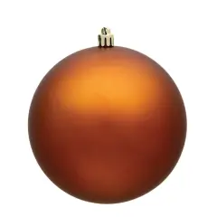 Vickerman 12 in. Copper Matte Ball Christmas Ornament