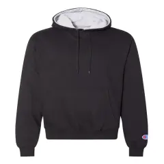 Champion&reg; Cotton Max Hooded Sweatshirt Black