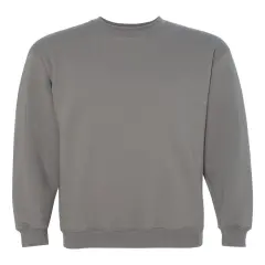 Bayside&reg; USA Made Crewneck Sweatshirt Charcoal
