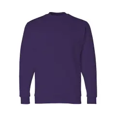 Bayside&reg; USA Made Crewneck Sweatshirt Purple