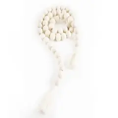 CousinDIY Unfinished Wood Bead Garland-36"