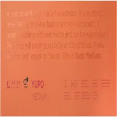 Yupo Medium Pads 6"X15" 10 Sheets/Pkg-White 74lb