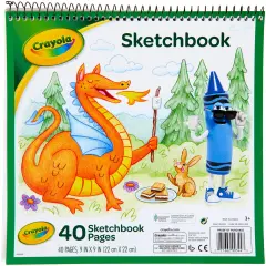 Crayola Sketchbook 9"X9"-40 Sheets