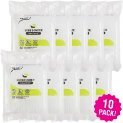 Multipack of 10 - All-Purpose Stik Mini Glue Sticks-.28"X4" 50/Pkg