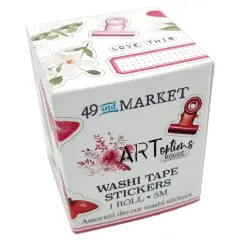 49 And Market Washi Sticker Roll-ARToptions Rouge