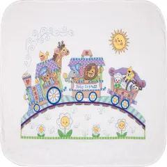 Dimensions Baby Hugs Quilt Stamped Cross Stitch Kit 34"X43"-Baby Express