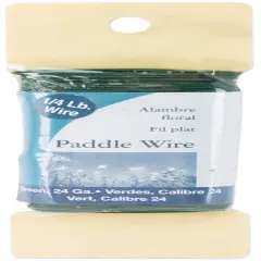 Panacea Paddle Wire 24 Gauge 4oz-Green