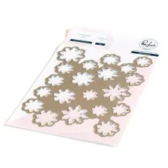 Pinkfresh Studio Die-Snowflakes Background