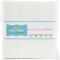 Riley Blake 5" Stacker Precut Bundle 42pcs-Confetti Cottons - Off White