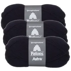 (Pack of 3) Patons Astra Yarn - Solids-Navy