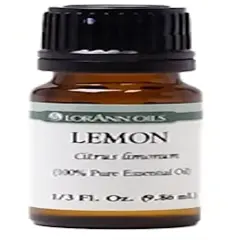 Lorann Oils Essential Oil 1/3 Oz 100% Pure Highly Concentrated Lemon