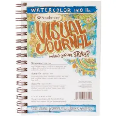 Strathmore Visual Journal Watercolor 5.5"X8"-22 Sheets