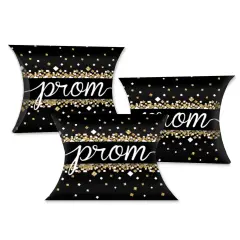 Big Dot of Happiness Prom - Favor Gift Boxes - Prom Night Party Petite Pillow Boxes - Set of 20