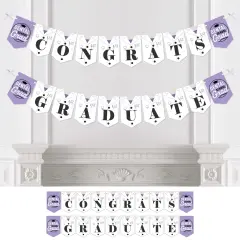 Big Dot of Happiness Dental School Grad - Dentistry and Hygienist Graduation Party Bunting Banner - Party Decorations - Congrats Graduate