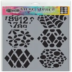 Dyan Reaveley's Dylusions Stencils 9"X12"