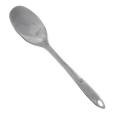 Norpro Silicone Flexible and Durable Gray Marble Spoon 11.25 inch