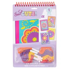 Colorbok Sew Cute! Em-Broad-Ery Kit-Flowers