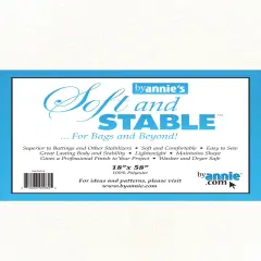 ByAnnie's Soft & Stable-White 18"X58"