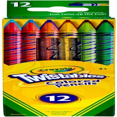Crayola Twistables Colored Pencils-12/Pkg Long