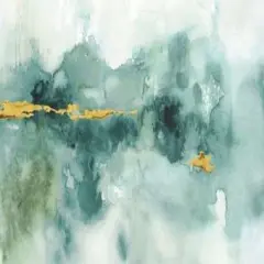 My Greehouse Abstract I Crop Blue Poster Print by Audit Lisa - Item # VARPDX20887