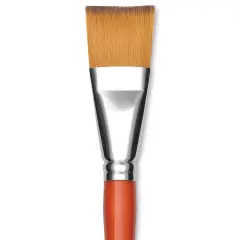 Raphael Golden Kaerell Brush - Flat, Short Handle, Size 24