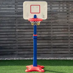 Kids Adjustable Height Basketball Hoop Stand