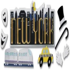 Jolee's Boutique New York Dimensional Stickers