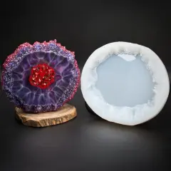 Handmade Crystal Edge Silicone Mold B