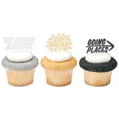 Bright Inspiration DecoPics&reg; Cupcake Decoration, 12ct