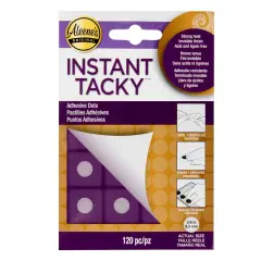 Instant Tacky Adhesive Dots 3/8 Inch 120 pc. (33186)
