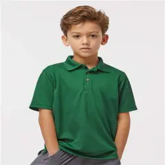 Mini Mesh Polo Shirt | RADYAN&reg; Hunter green