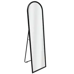 Americanflat Round Mirror - Hanging Mirror for Wall - Circle Mirror for Bathroom, Bedroom, Entryway, Living Room - Large Mirror for Wall Decor