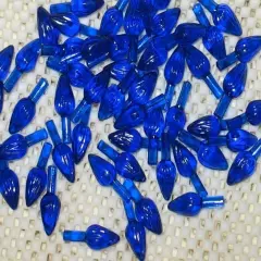 Kitcheniva 25 Pcs Ceramic Christmas Tree Bulbs Lights Navy blue