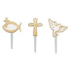 Spiritual Icons DecoPics&reg; Cupcake Decoration, 12ct