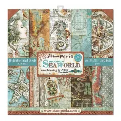 Stamperia Sea World 12"X12" Double-Sided Paper Pad