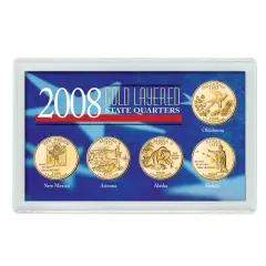 2008 Gold-Layered State Quarters