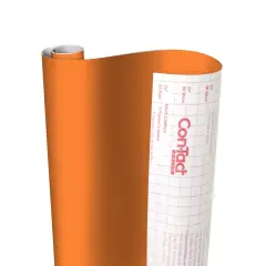 Creative Covering&trade; Adhesive Covering, Orange, 18" x 50 ft
