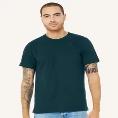 BELLA + CANVAS&reg; - Crewneck Short Sleeve Jersey Tee Atlantic