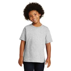 RADYAN&reg; Youth Crew Neck Short Sleeve T-Shirt Ash