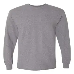 Gildan&reg; DryBlend Crewneck Long Sleeve T-shirt Graphite heather