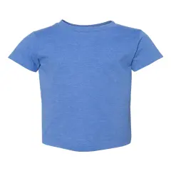 BELLA + CANVAS&reg; Toddler Jersey Crewneck Short Sleeve T-Shirt Hthr columbia blue