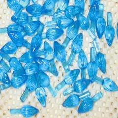 Kitcheniva 25 Pcs Ceramic Christmas Tree Bulbs Lights Aqua