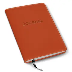 Desk Journal by Harbor - 8"x5.5" Cambridge orange