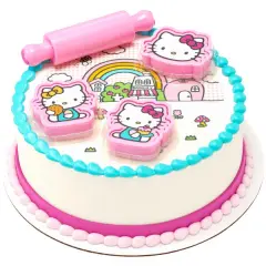 Hello Kitty Play Bake Fun! DecoSet Cake Decoration