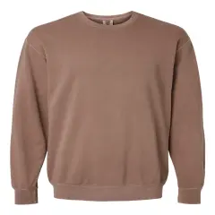 Comfort Colors&reg; Garment Dyed Lightweight Fleece Crewneck Sweatshirt Espresso